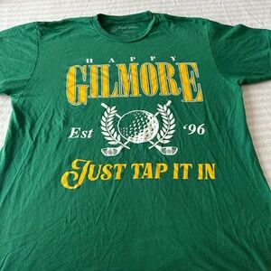 Green Happy Gilmore Graphic T-Shirt